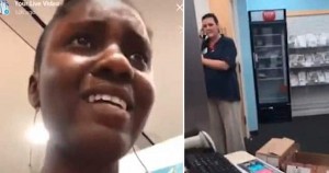CVS store employee calling the police on a Black woman