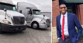 Jalen Uboh, founder of All American Freight