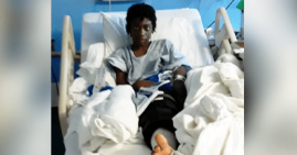 Amir Worship, boy shot in the knee by SWAT