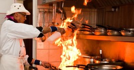 Black restaurant owner