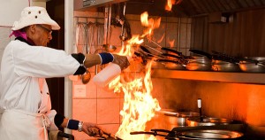 Black restaurant owner