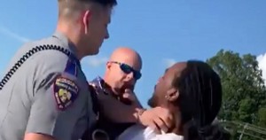 Robert Morton, unarmed Black man being choked by Mississippi Police
