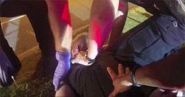 Tony Timpa being arrested