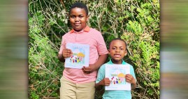 Jojo and Miles Yawson, authors of How to Deal With Kids