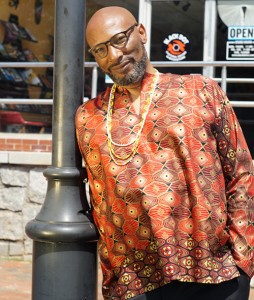 Kazemde Ajamu, founder of the Black Dot Culture and Art Festival