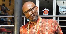 Kazemde Ajamu, founder of the Black Dot Culture and Art Festival