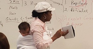 Ramata Cisse, Black professor caring for her student's baby
