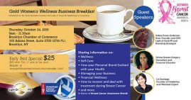 Gold Women's Wellness Business Breakfast
