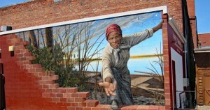 Harriet Tubman mural