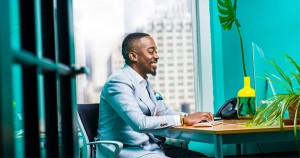 African American man planning his estate