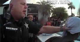 Sheriff Harry Reid who yaned Black girl's head