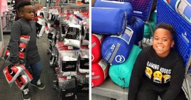 Ethan Hill, boy from Birmingham helping homeless people