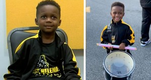 Jeremiah Travis, 5-year old drummer