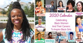 Martinique Brown, founder of the Today I Want to Be calendar