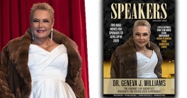 Dr. Geneva J. Williams on the cover of Speakers Magazine
