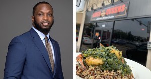 Sammed Okyne, founder of Kings and Queens restaurant in Philadelphia