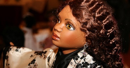 real life black barbie doll
