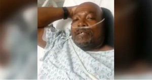 Kevin Harris, man with Coronavirus