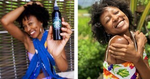 Love Atiya, founder of vegan hair and skincare product line