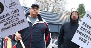 Plaintiffs: Aaron Barfield left & Peter Manning Right. Members of Black Excellence In Cannabis