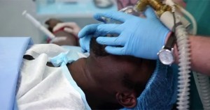 African American patient with Coronavirus