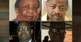 Antoinette Franklin, elderly Black woman who died from Coronavirus with 3 sons