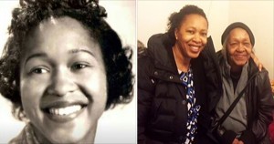 Grace LaJoy Henderson with her mom