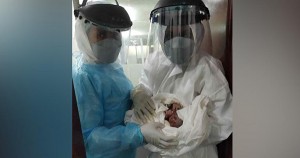 Healthy baby born from mom with Coronavirus