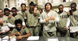 Inmates at Chicago's Cook County Jail