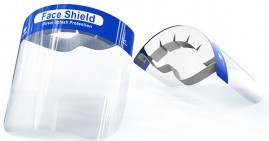 PET face shields from China