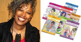 Rhonda Thomas, creator of adult coloring books