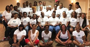 Therapists from The Noble Touch non-profit organization