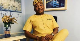 Chief Nana Obokese Ampah, founder of Obokese University in Ghana