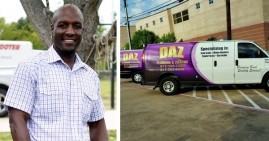 Dajadt Azakytu, founder of DAZ Plumbing