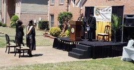 Torrence Burson, father who held graduation ceremony for his daughter
