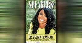 Speakers Magazine with Velma Trayham on the cover