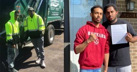 Rehan Staton, student who worked as garbage man