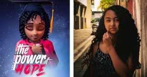 Kalia Love Jones, 13-year old director of Power of Hope film