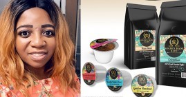 Laure Lemboumba, founder of Golden Made Kafe