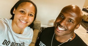 Maya Moore with new husband