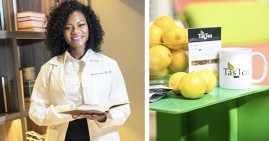 Miracle J. Reese, founder of TasTea