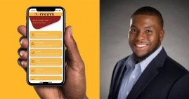 Braxston Richmond, founder of Black Foodie app