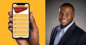 Braxston Richmond, founder of Black Foodie app