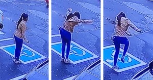 Kayallah Jones, homeless woman dancing after job interview