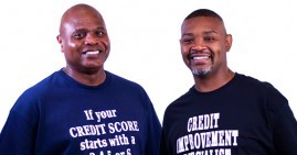 Ronald Eddington and Kevin Williams, founder of Impact Credit Solutions