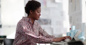 African American woman writer and editor