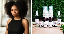 Essynce Moore, teen entrepreneur and founder of Kitty yoni self-care products
