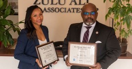 Attorneys Zulu Ali and his daughter Whitney Ali