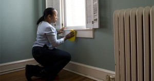 Kimberly Cloud, owner of Blue Cloud Cleaning Services