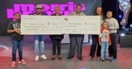 Thomas Family Fund donates to Morris Brown College